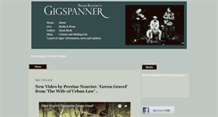 Desktop Screenshot of gigspanner.com
