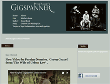 Tablet Screenshot of gigspanner.com